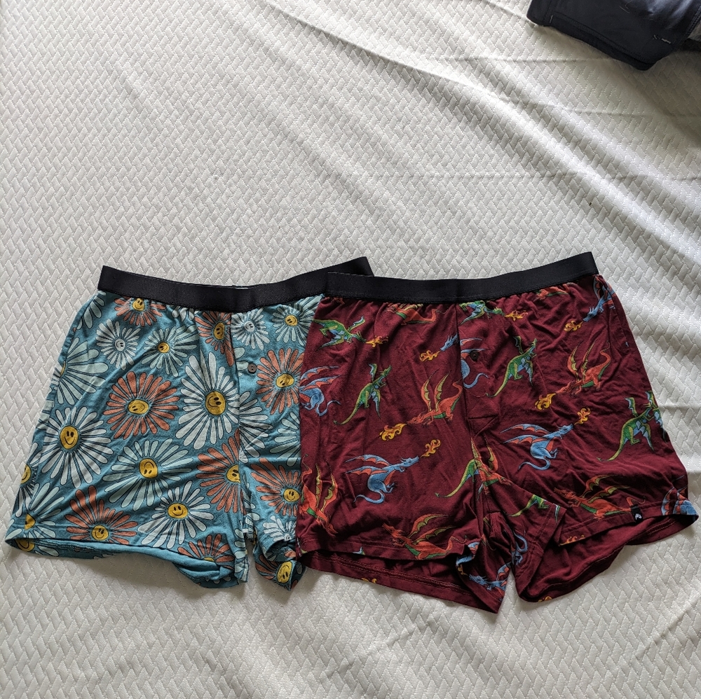 Men's Meundies boxers - size large